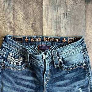 Y2K Rock Revival Arda skinny Blue Denim Jeans